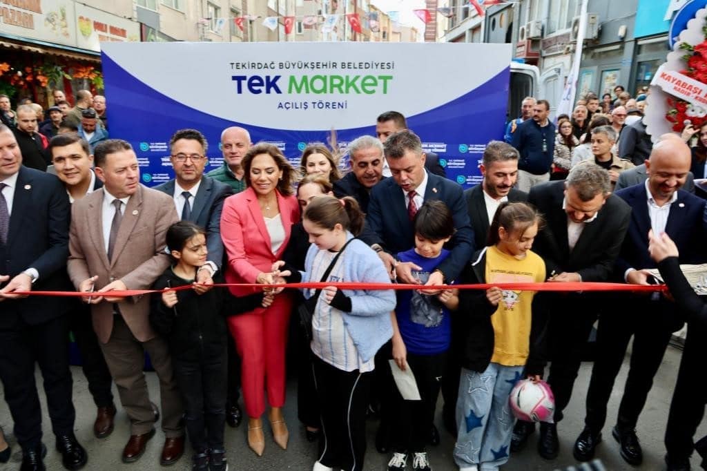 Büyükşehir’den Çorlu’ya iki TEK Market birden