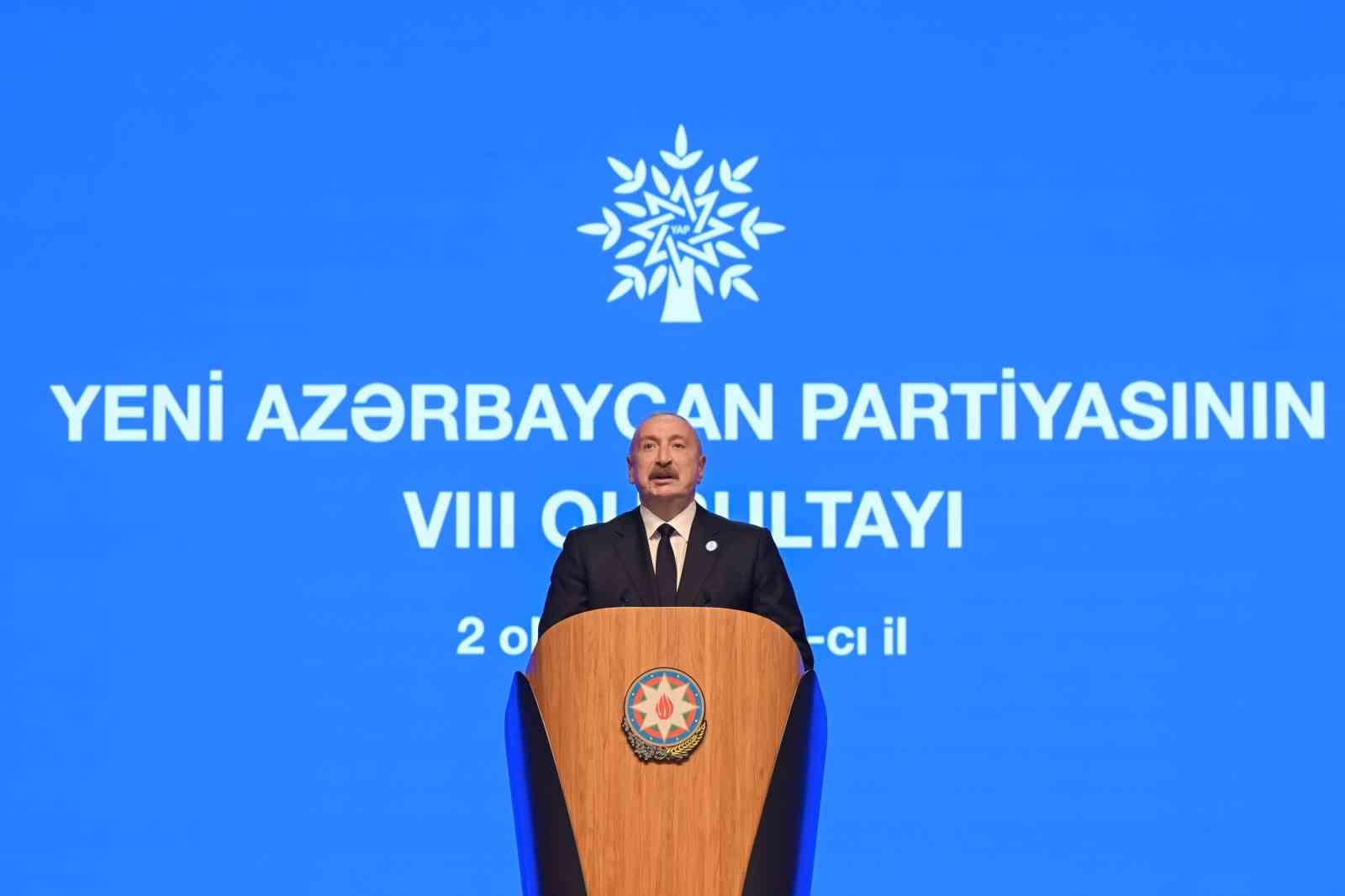 Aliyev: "Dış politikamızı, kimsenin işlerimize karışmayacağı şekilde inşa ediyoruz ve etmeye devam etmeliyiz"