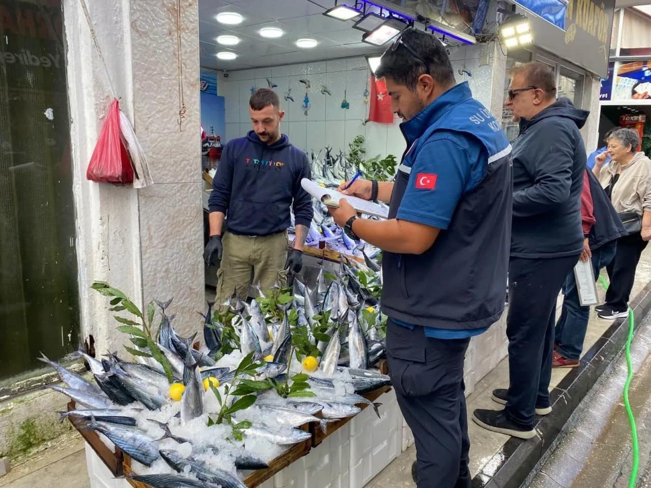 Sinop’ta balık satış yerleri denetlendi