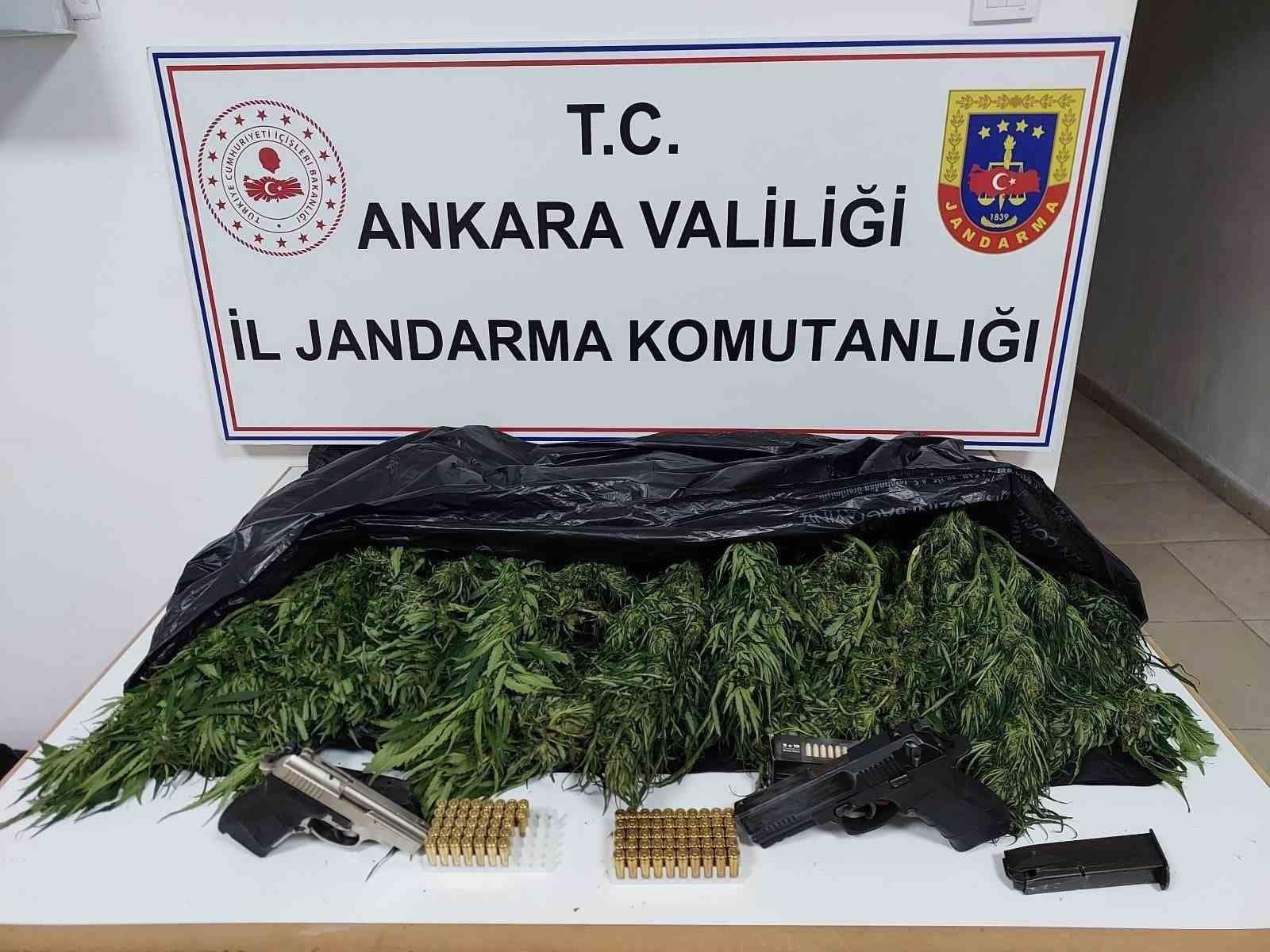 Ankara’da uyuşturucu operasyonu: 1 gözaltı