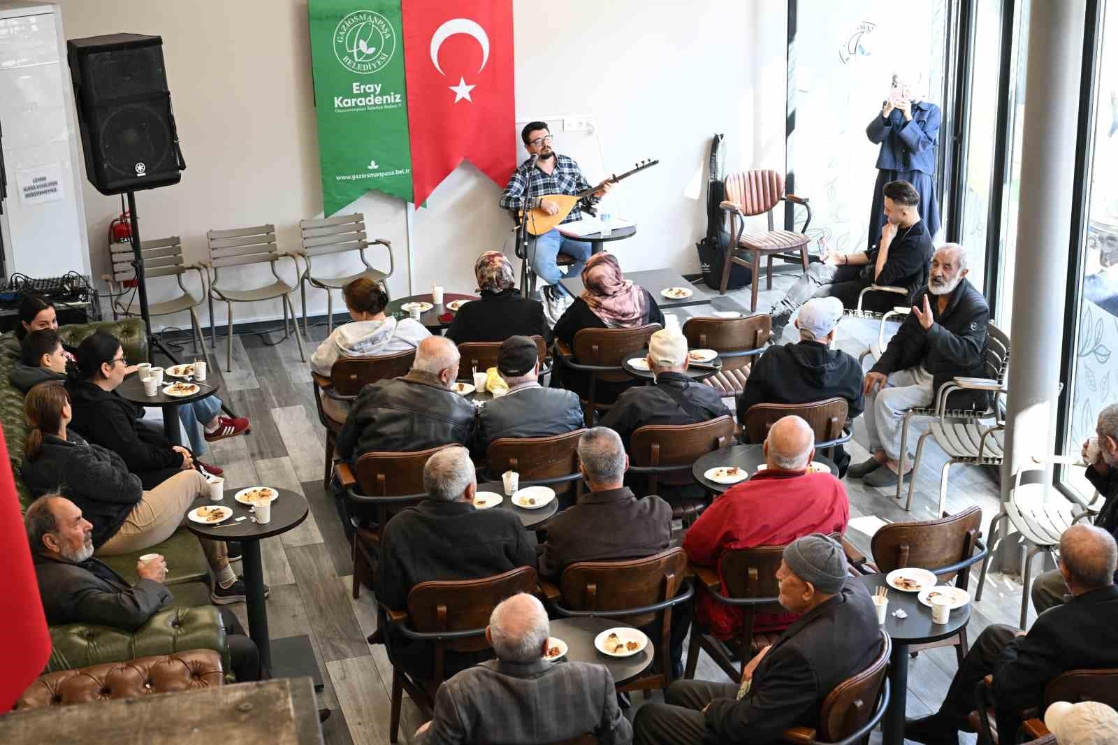 Gaziosmanpaşa’da Dünya Yaşlılar Günü ile Dünya Kahve Günü kutlandı