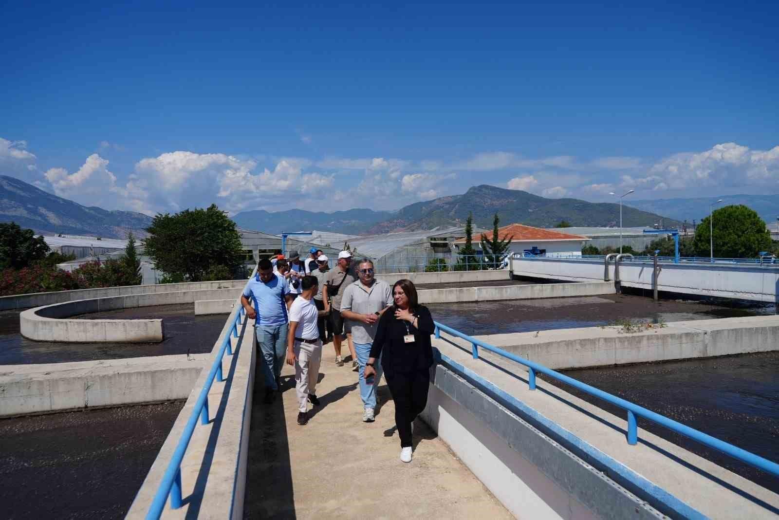 MESKİ’nin arıtma tesisinde Alman heyetten teknik inceleme