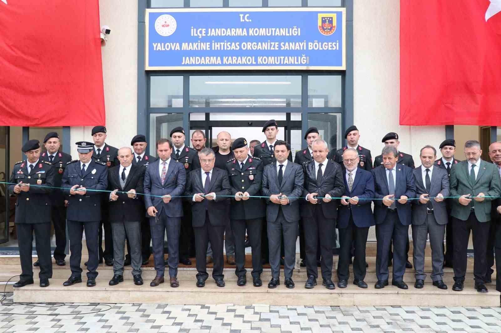 Yalova OSB’de karakol hizmete girdi