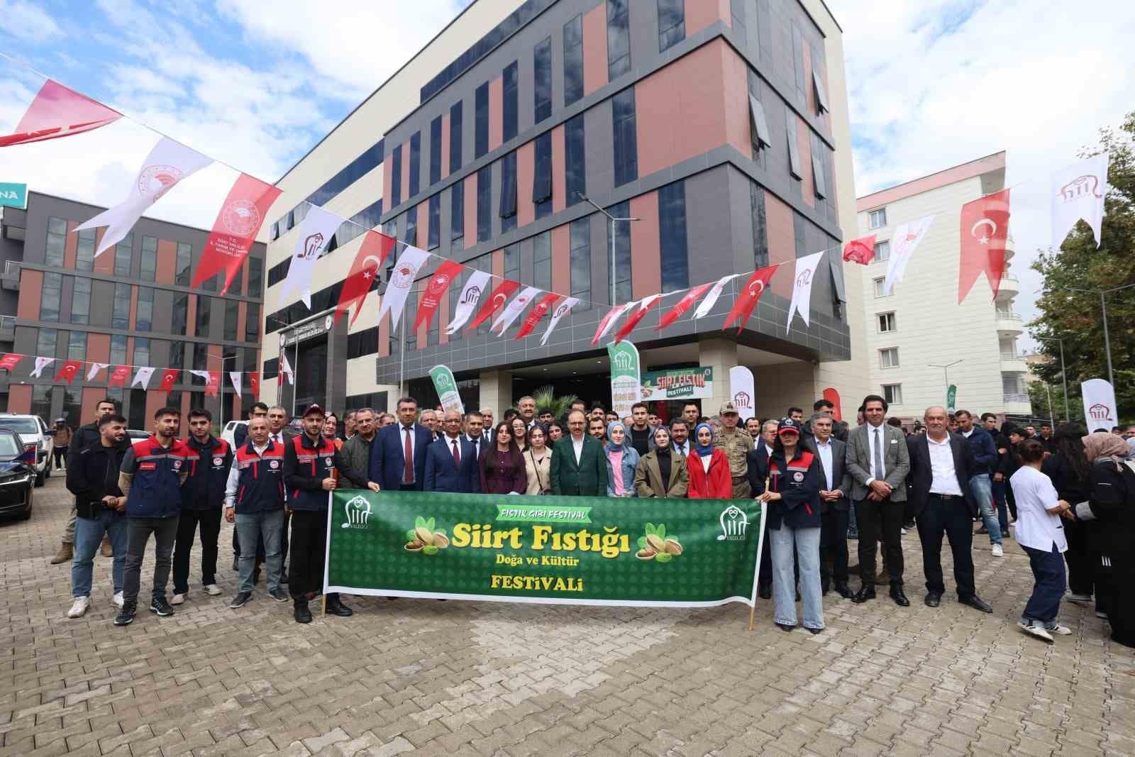 Siirt’in fıstığı, kültürü ve doğası festivalde buluştu