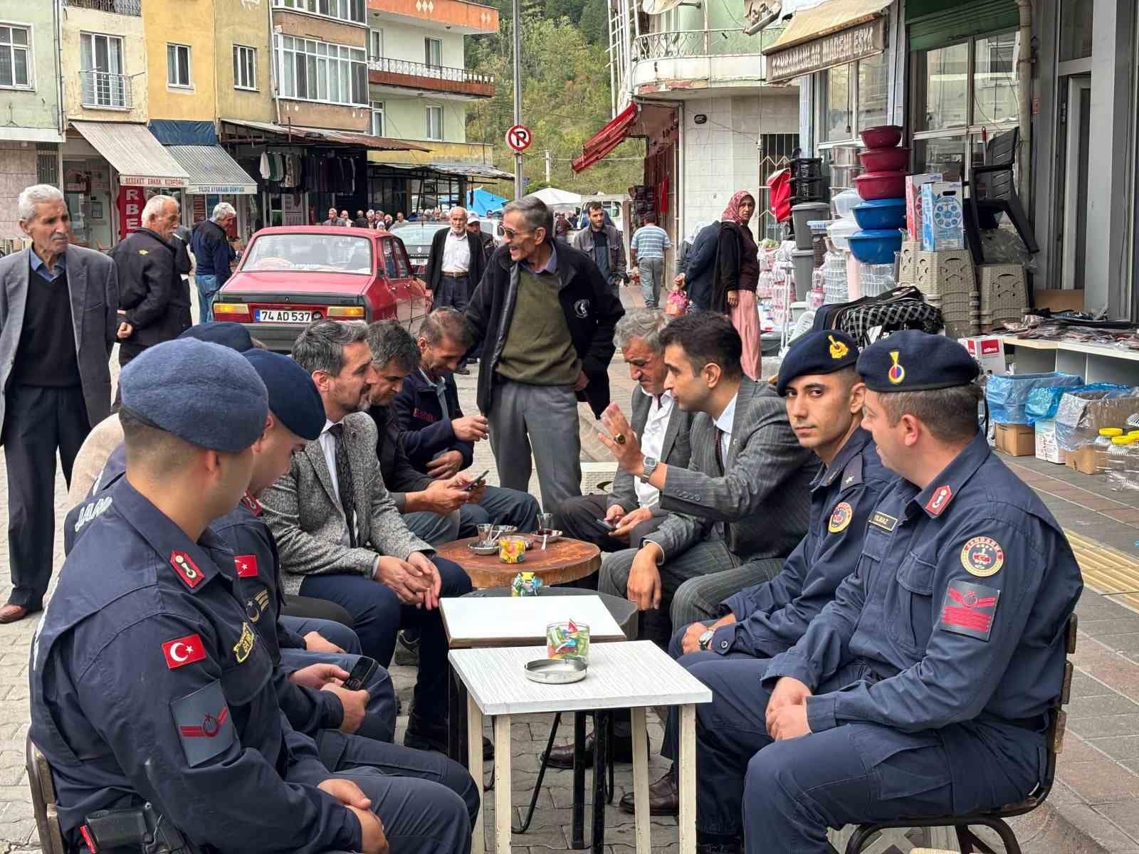 Kumluca esnafının taleplerini dinlediler