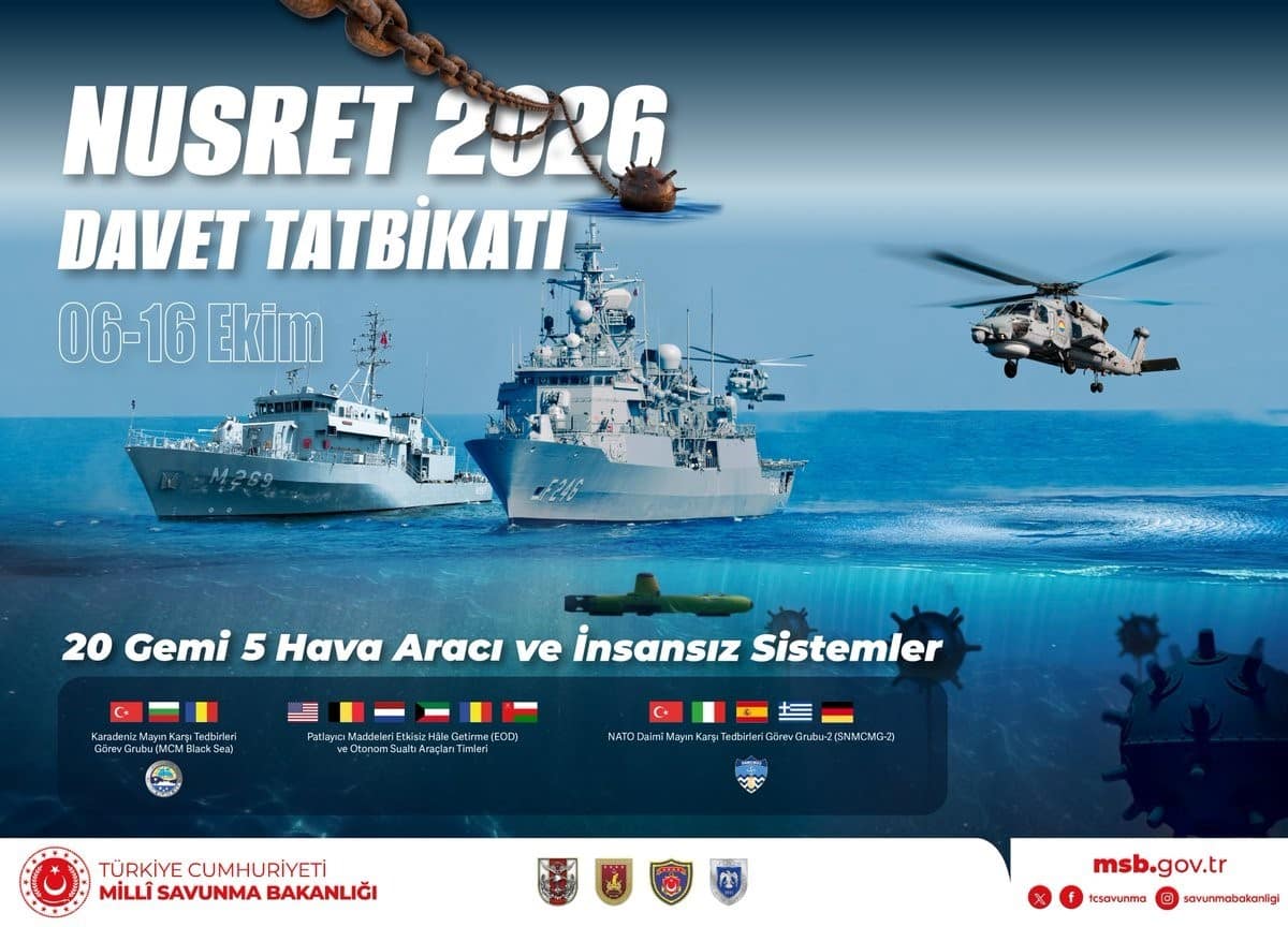 Nusret-2026 Davet Tatbikatı 6 Ekim’de başlayacak