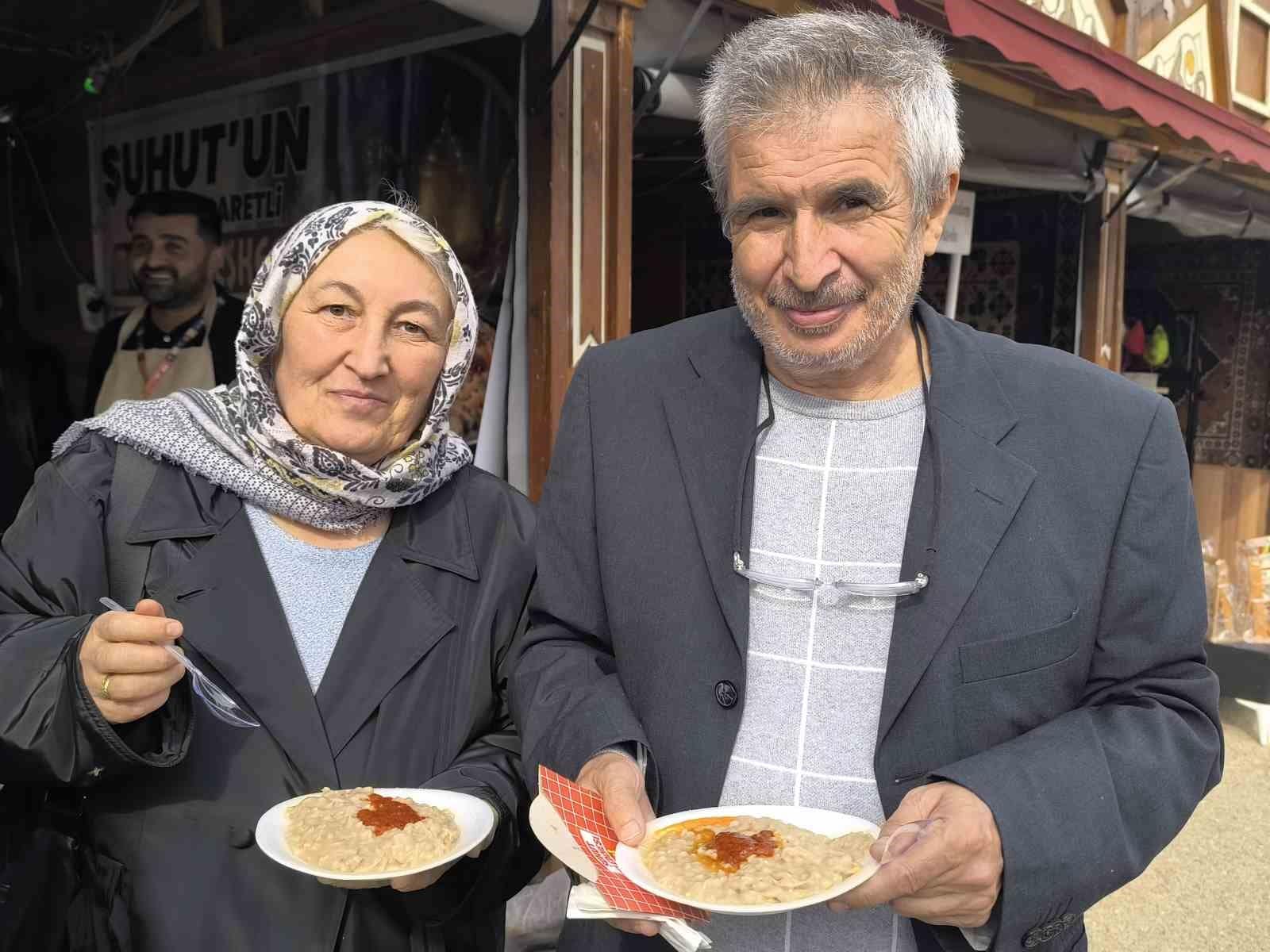 Şuhut’un tescilli keşkeği ve meşhur patatesi Gastro Afyon’da tanıtıldı