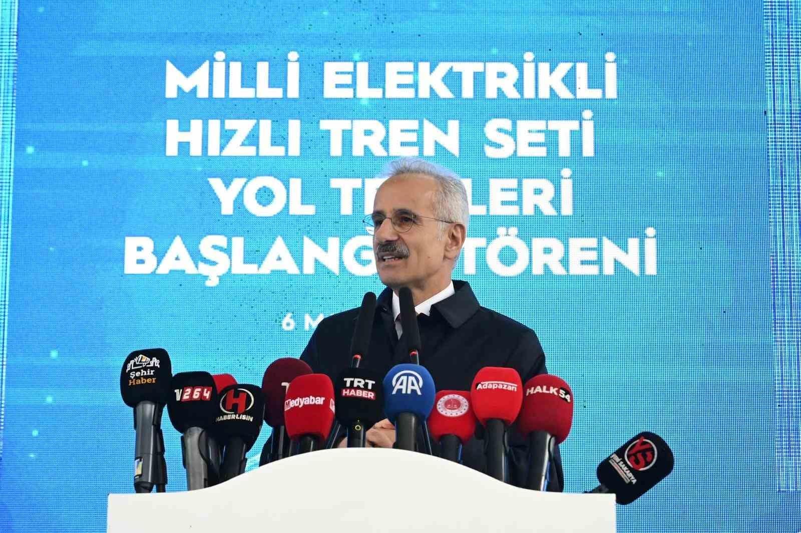 Milli Hızlı Tren filosu için ikinci set yolda