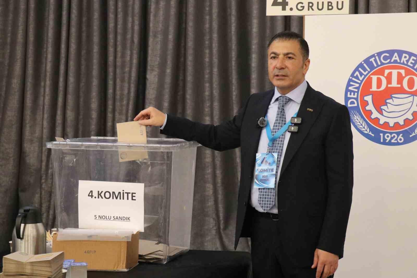 DTO üyeleri yeni yönetimi belirlemek için sandığa gitti