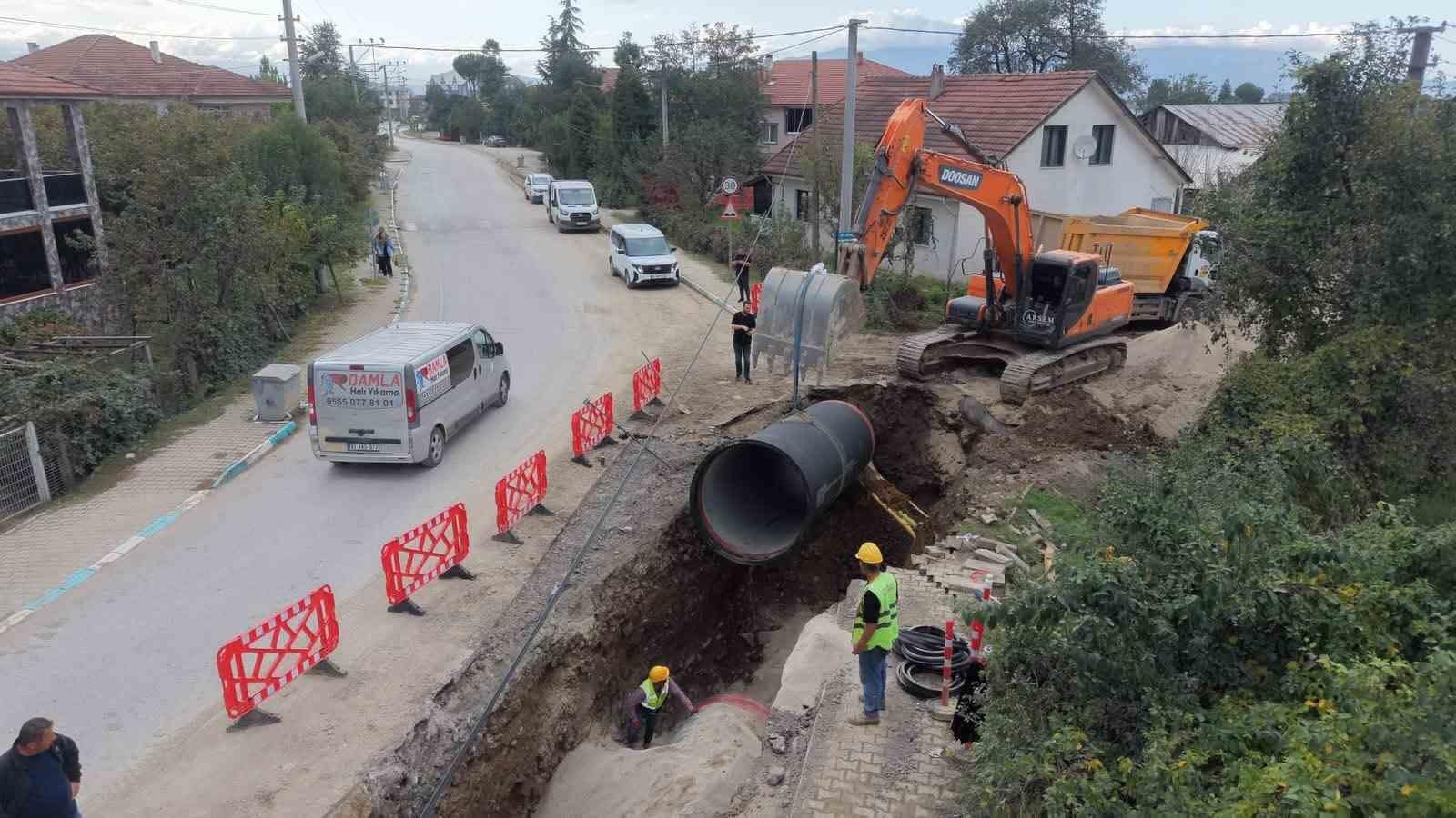 Düzce’de içme suyu şebekesinin 43 kilometresi yenilendi