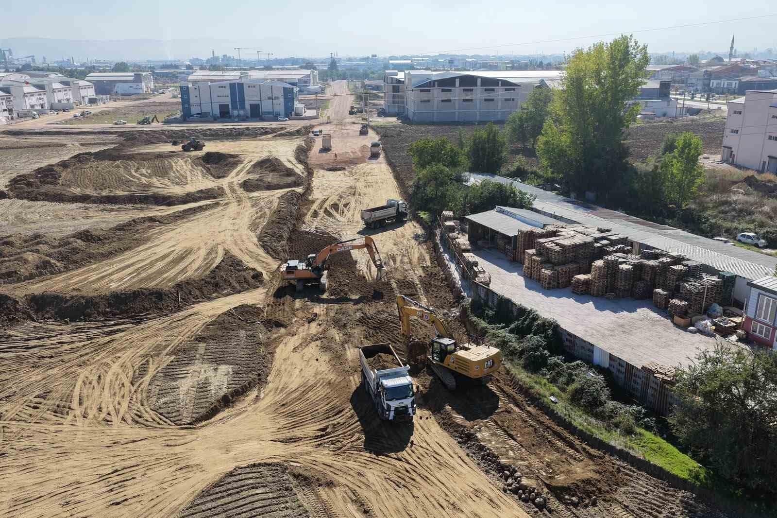 Büyükşehir’den İnegöl’e 7 kilometrelik yeni yol