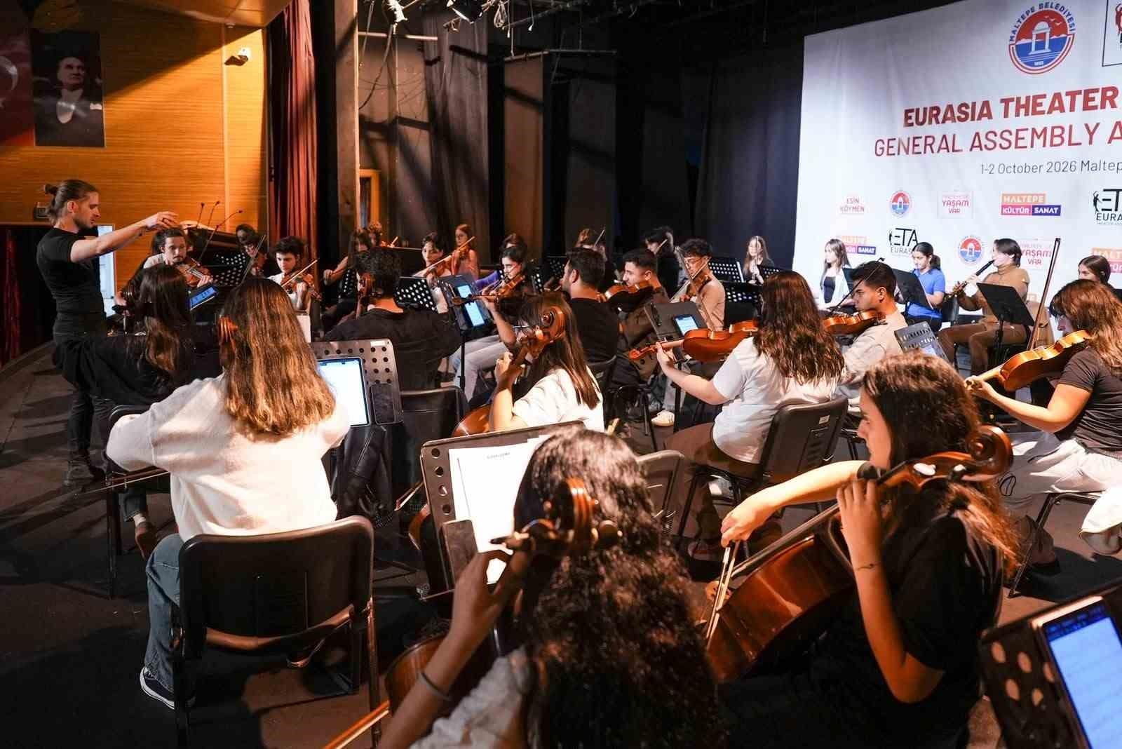 Maltepe Belediyesi Gençlik Senfoni Orkestrası ilk provasını yaptı