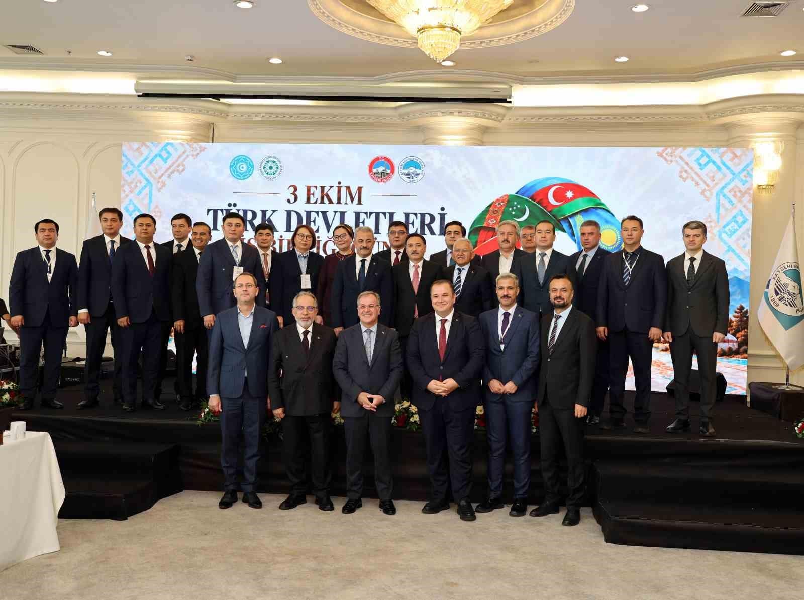 TÜRKSOY Toplantısı’nda Talas vurgusu