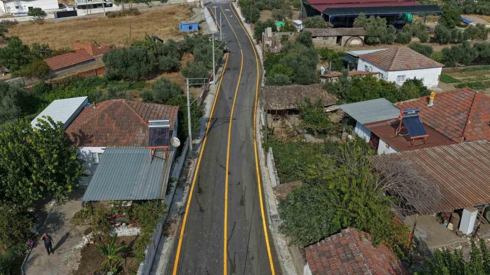 Dereköy’de ulaşım konforunu artıracak çalışma tamamlandı