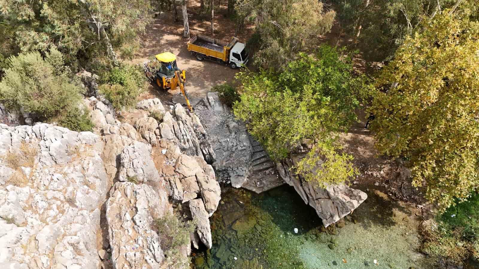 Antalya’nın en önemli su kaynağından Kırkgöz, fotokapanlarla korunacak