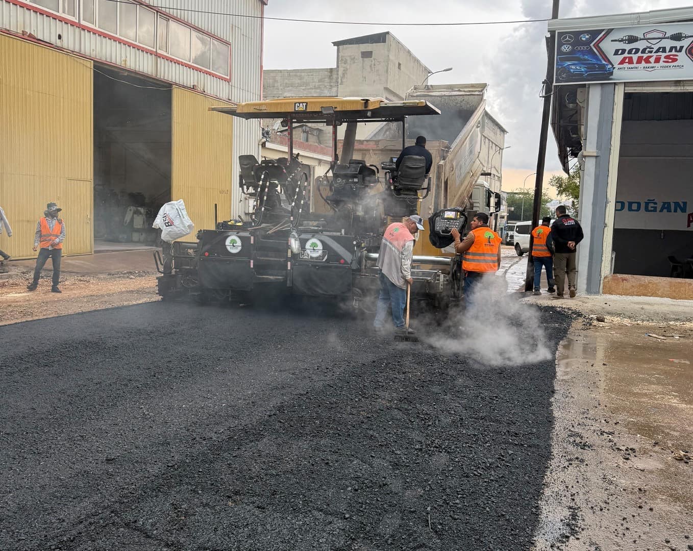 KÜSGET’te yollar yenileniyor