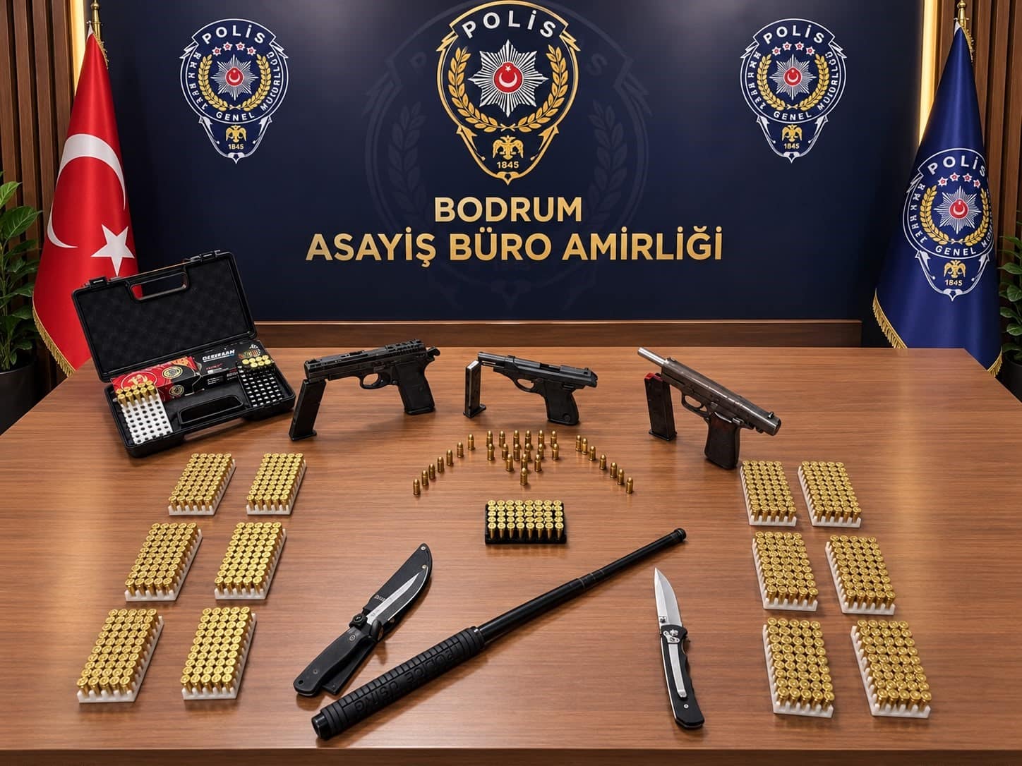 Bodrum’da silah sesleri paniğe neden oldu: 2 gözaltı