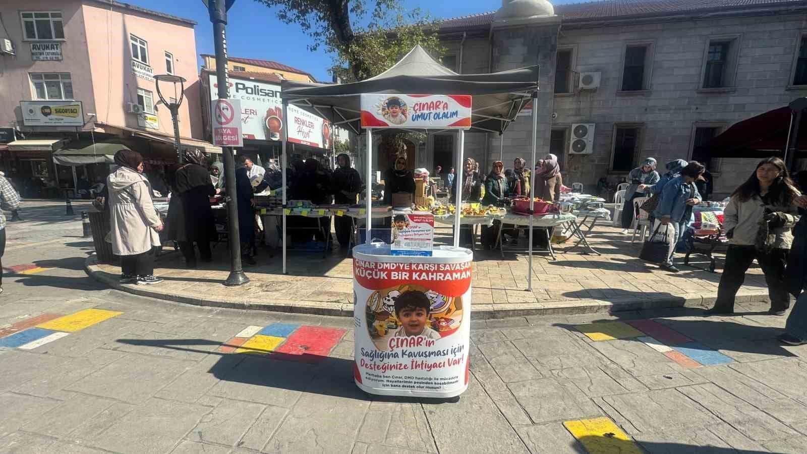 DMD hastası Çınar için Alaplı’da dayanışma etkinliği düzenlendi