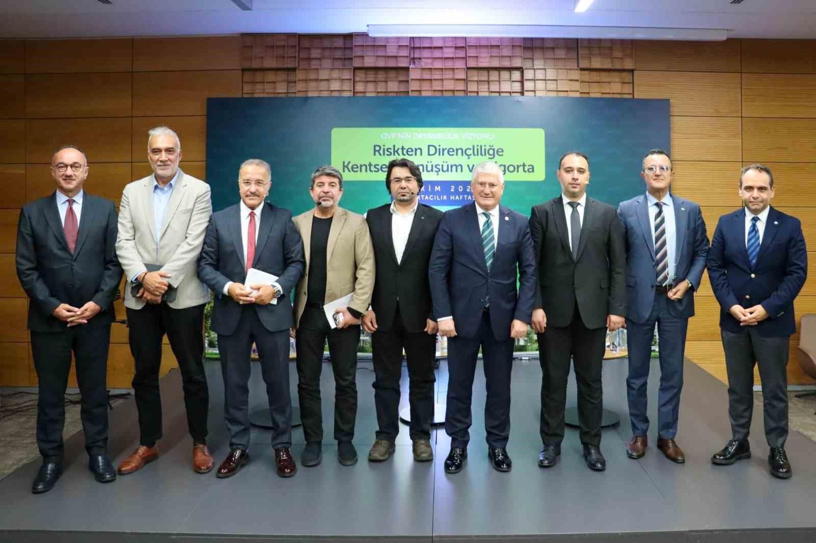 Sigorta Haftası kapsamında dirençli şehirlerin sigorta modeli ele alındı