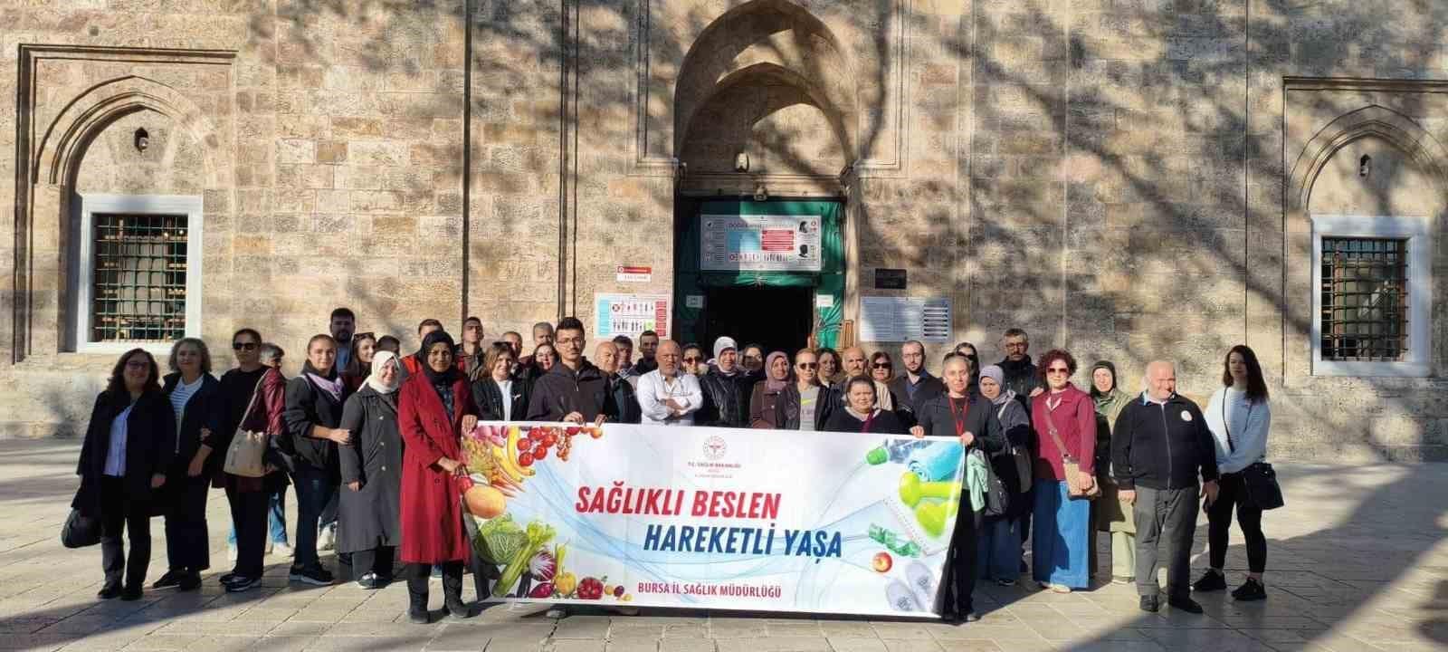 Bursa’da "Hareket Et, Sağlıklı Yaşa" Yürüyüşü