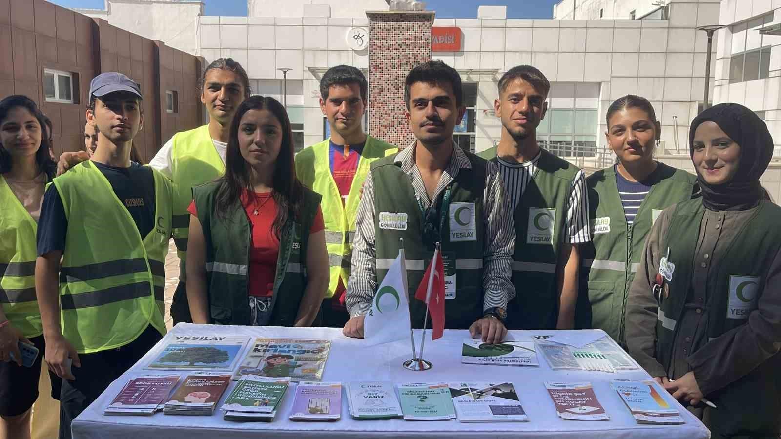 Osmaniye’de üniversite öğrencilerinden bağımlılığa karşı farkındalık yürüyüşü