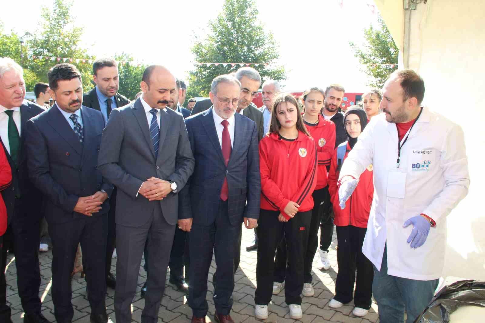 Bilimfest Bingöl’de öğrencileri bilim ve teknolojiyle buluşturdu