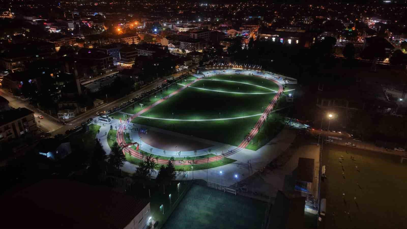 Düzceliler Merkez Park’ta spor için buluştu