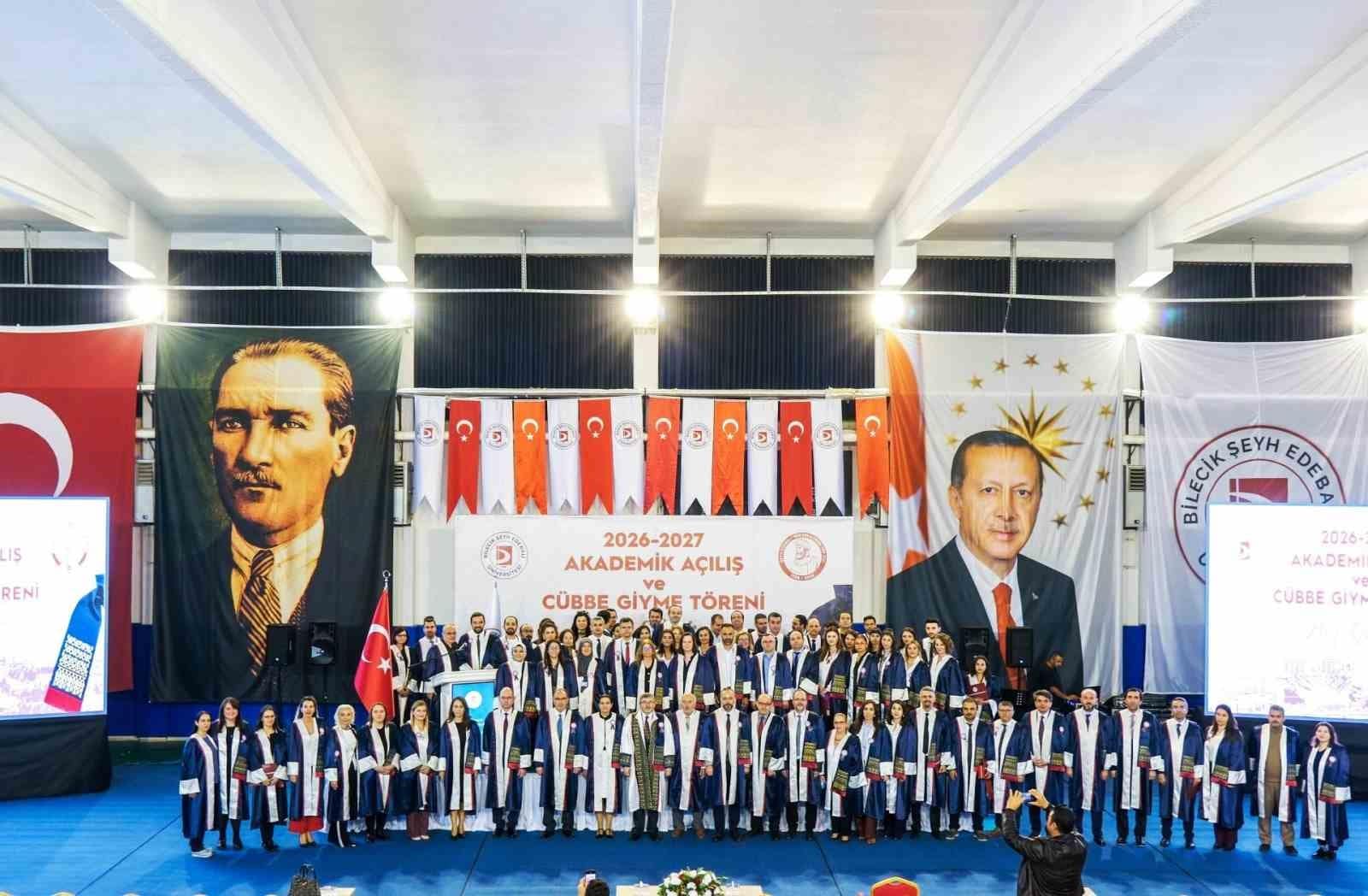 Bilecik’te Cübbe Giyme Töreni büyük coşkuyla gerçekleştirildi