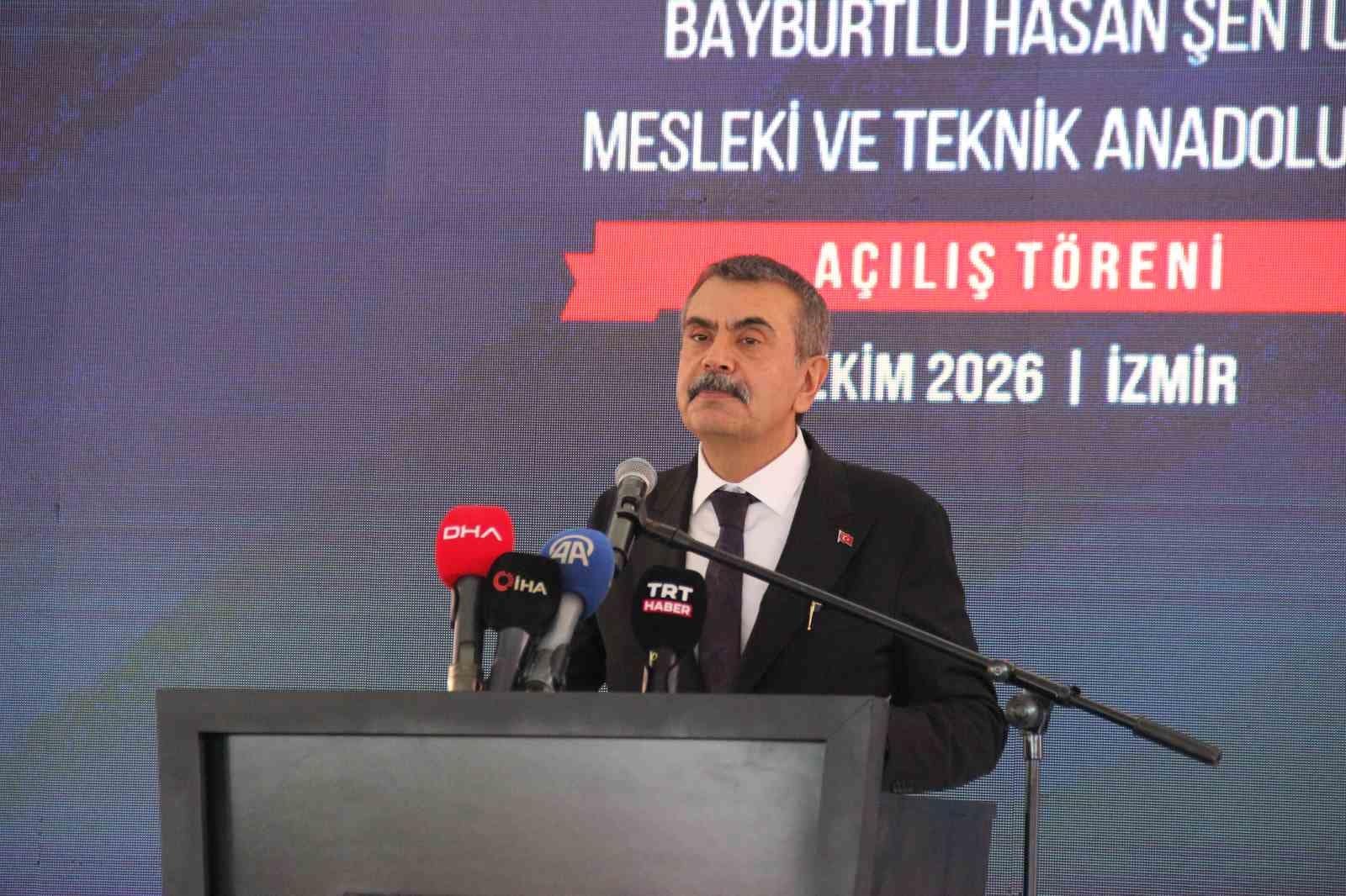 Bakan Tekin: "Şu anda toplam 750 bin dersliğimiz var"