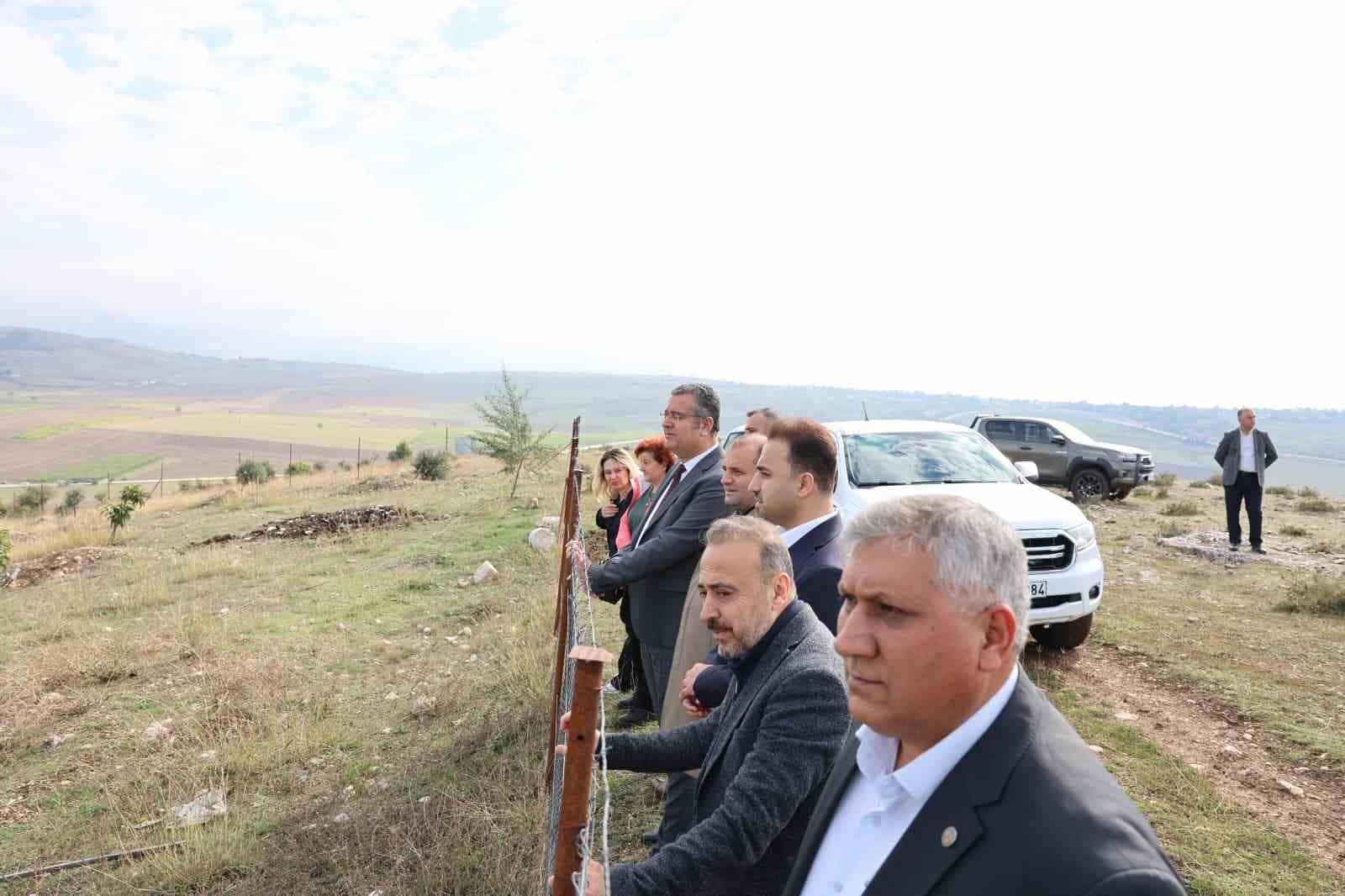 Vezirköprü Besi OTB Projesi’nde saha incelemesi