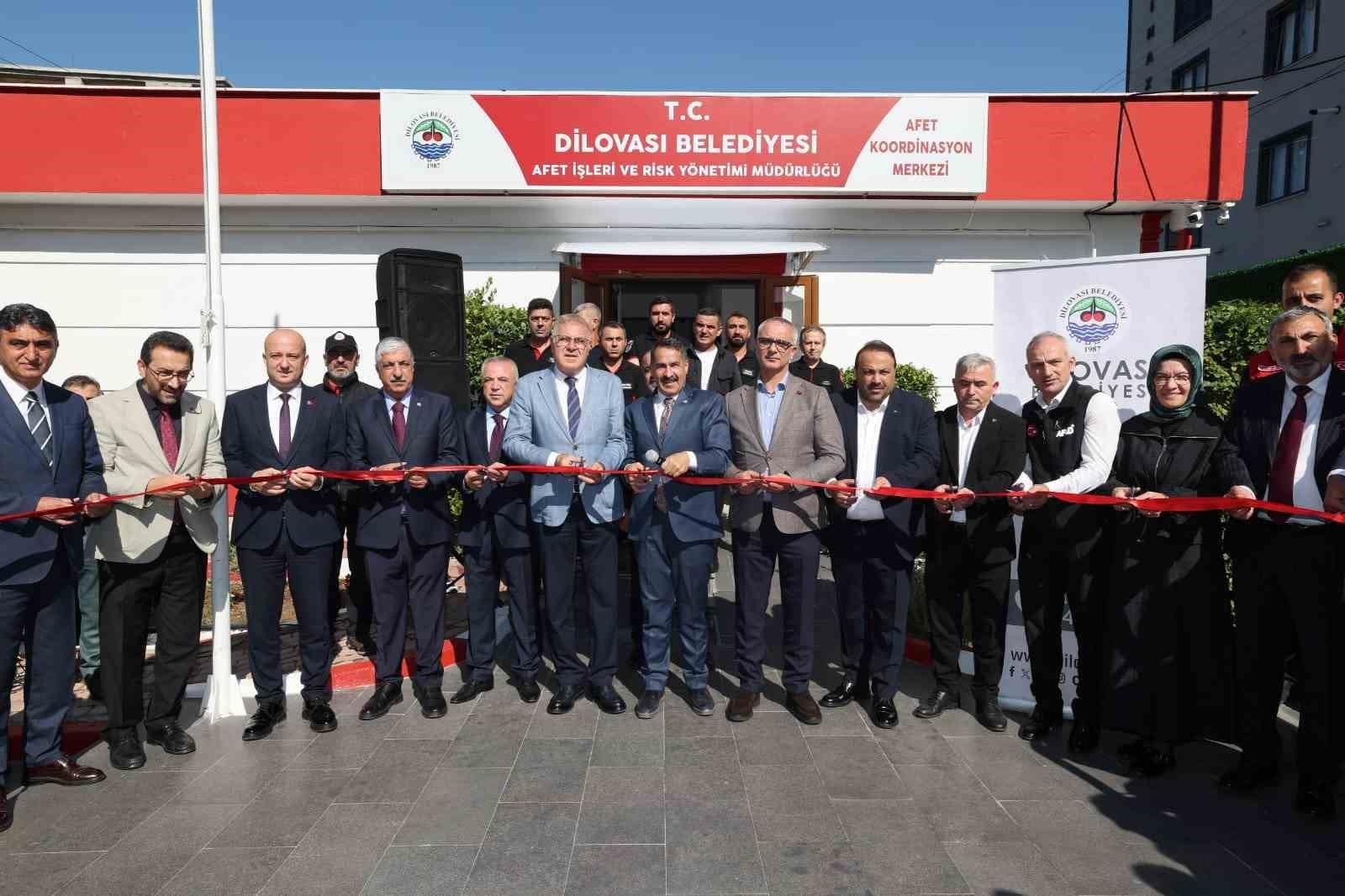 Dilovası’nda Afet Koordinasyon Merkezi hizmete açıldı