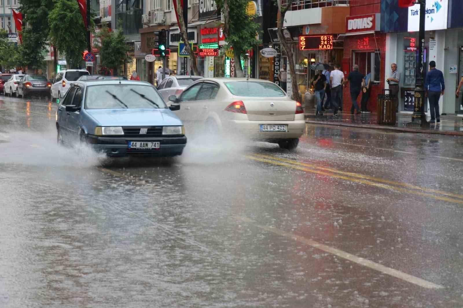 Malatya’nın güney kesimleri için kuvvetli yağış uyarısı