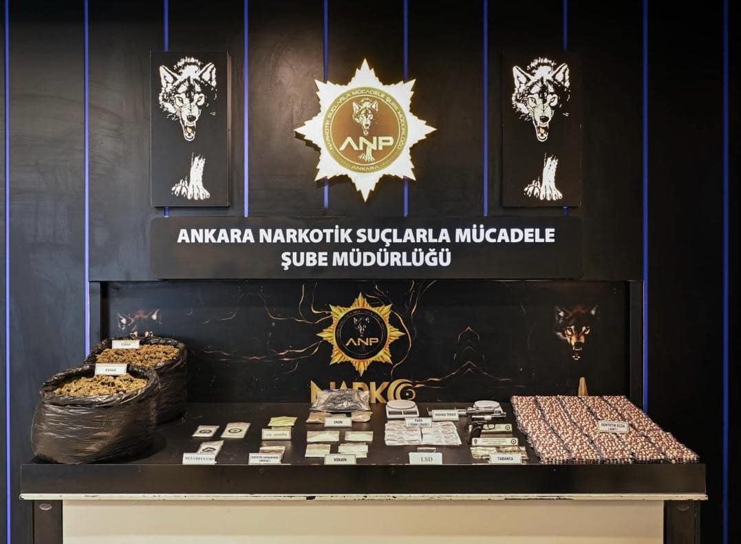 Ankara’da uyuşturucu operasyonlarında 43 kişi tutuklandı