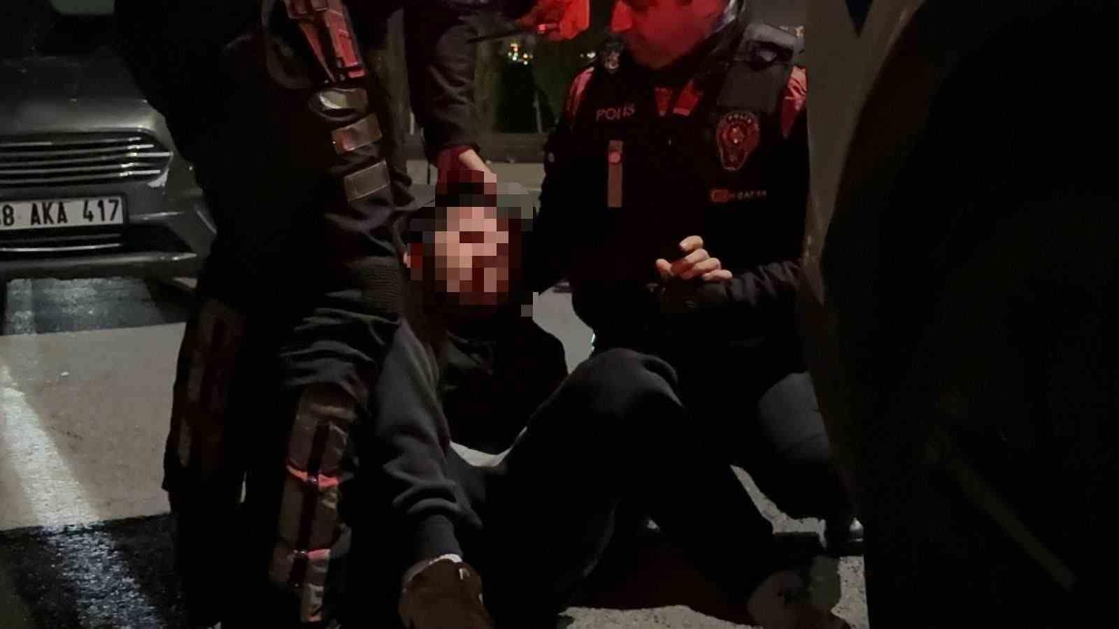 ‘Dur’ ihtarına uymadı, ‘Dershane param gitti’ diye sinir krizi geçirdi