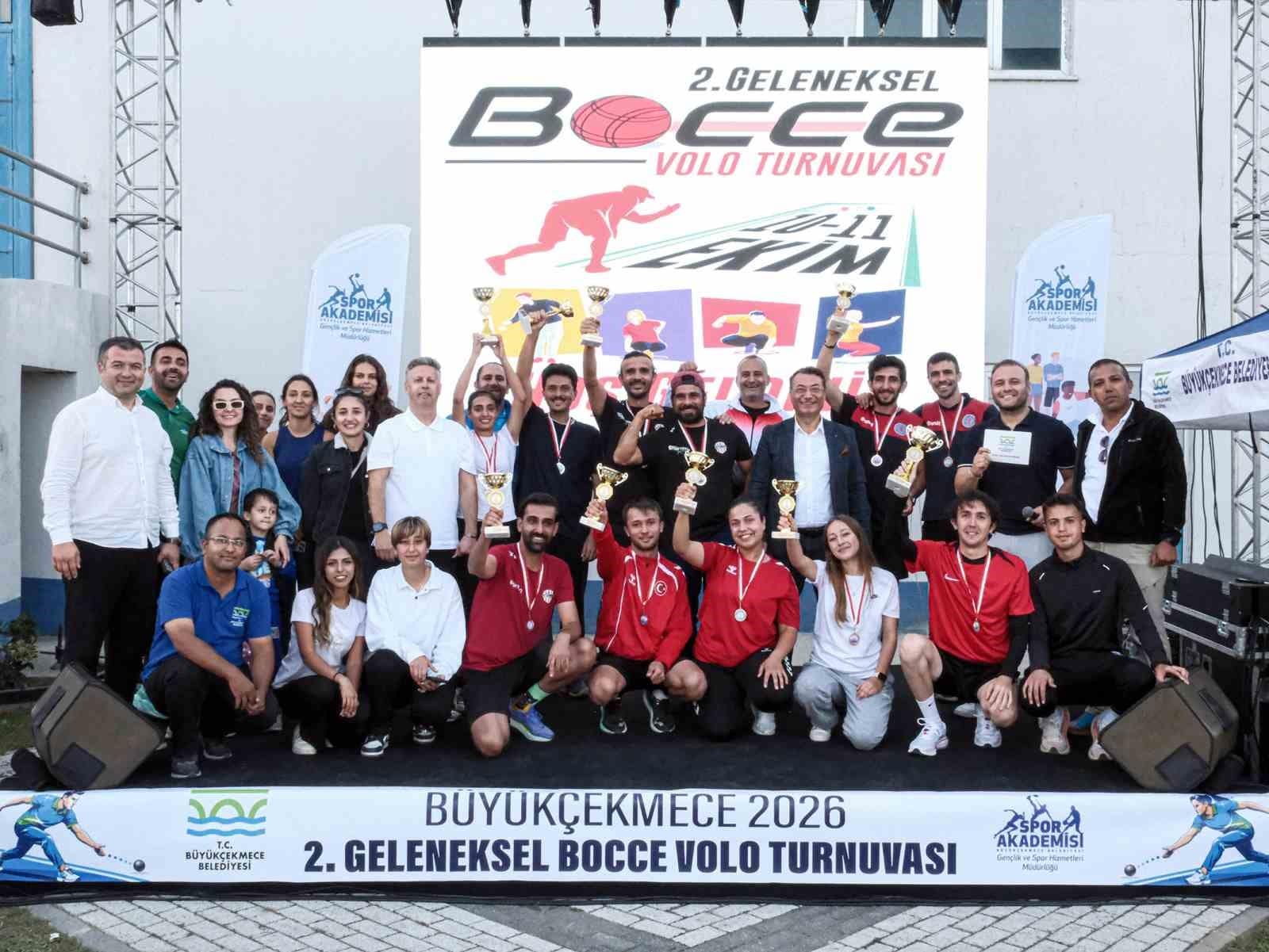 Büyükçekmece’de ‘’Bocce Volo Turnuvası’’ heyecanı yaşandı