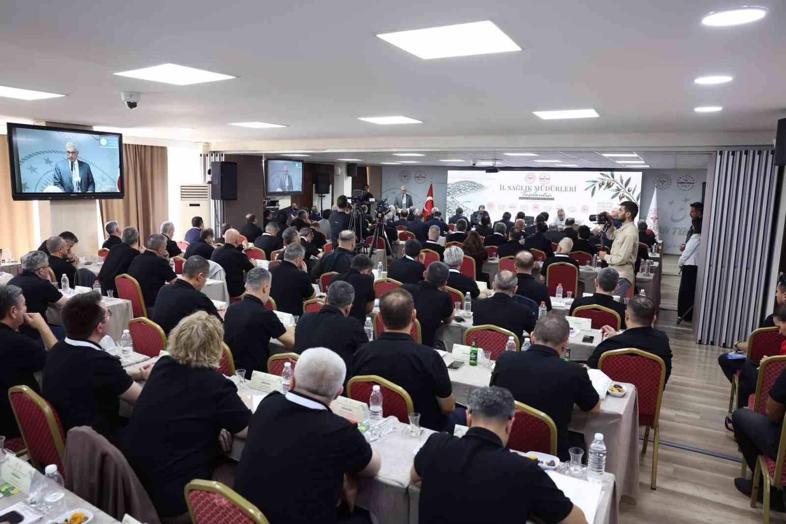 Eskişehir İl Sağlık Müdürü Bildirici, İl Sağlık Müdürleri Toplantısı’na katıldı