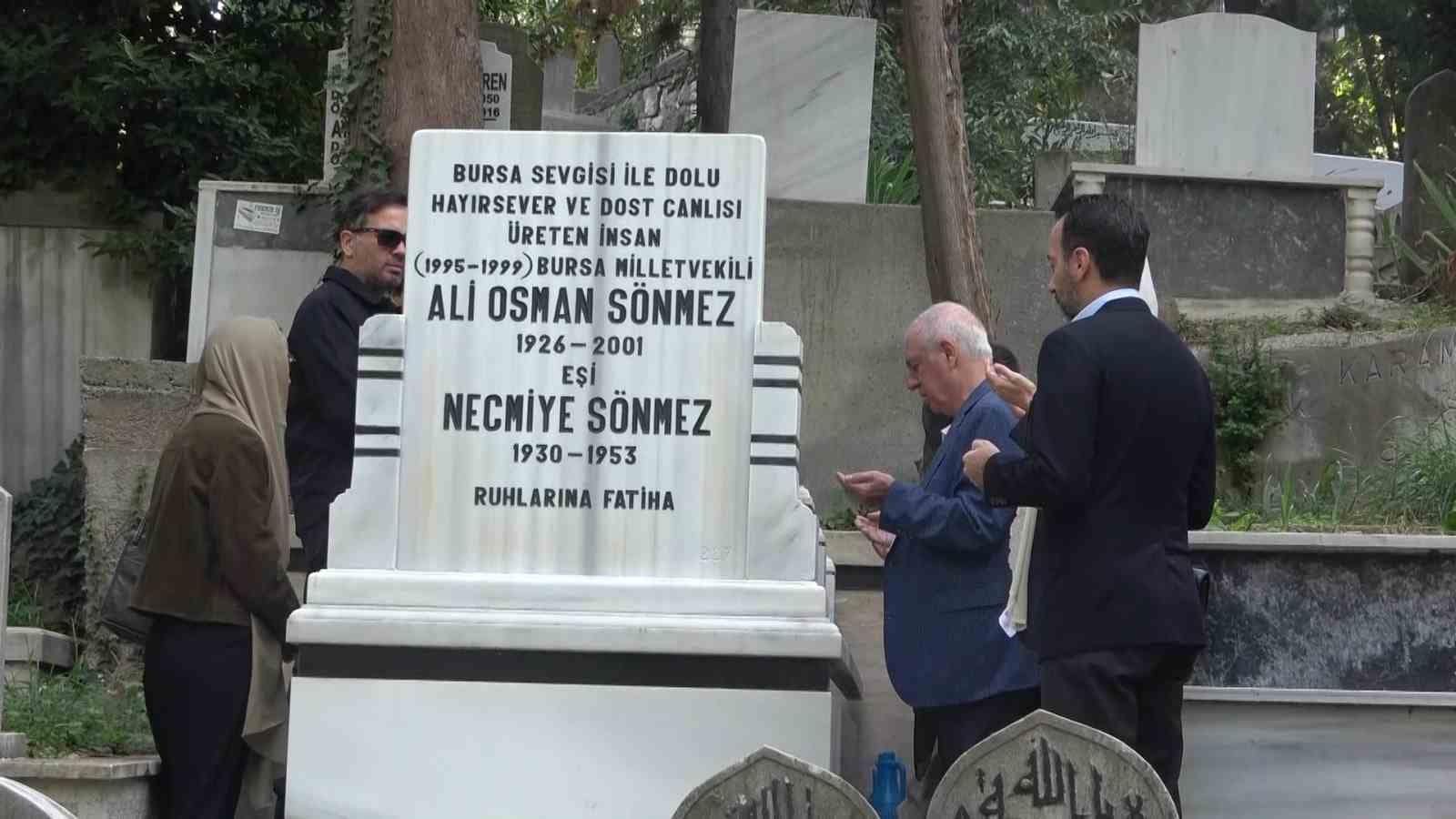 Ali Osman Sönmez, vefatının 25’inci yılında anıldı