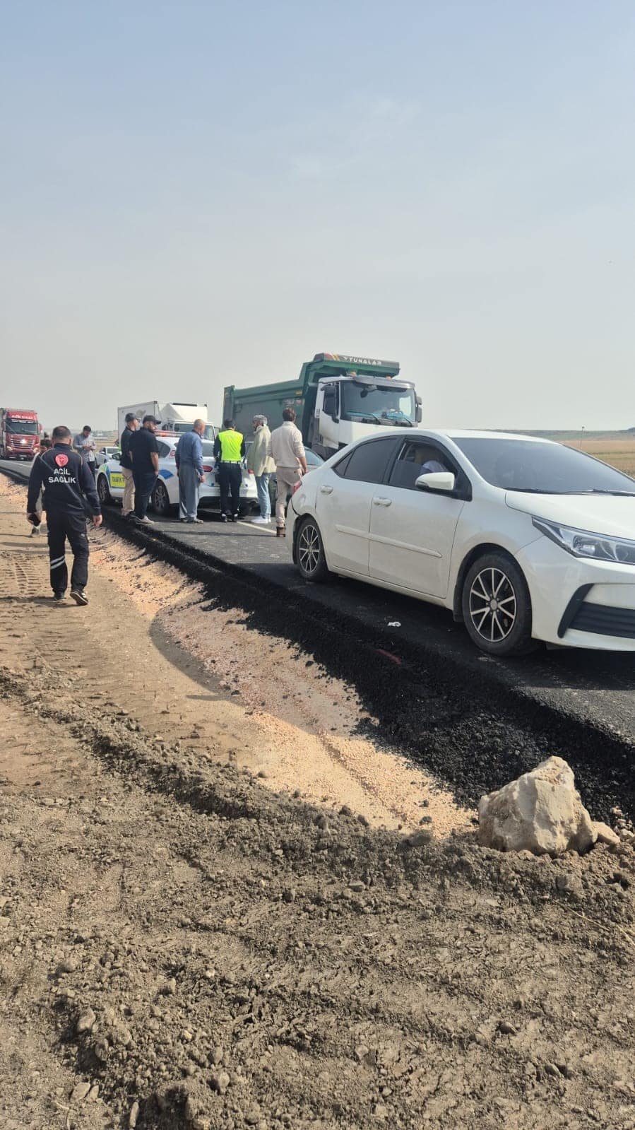 Diyarbakır’da 3 aracın karıştığı zincirleme kazada 7 kişi yaralandı