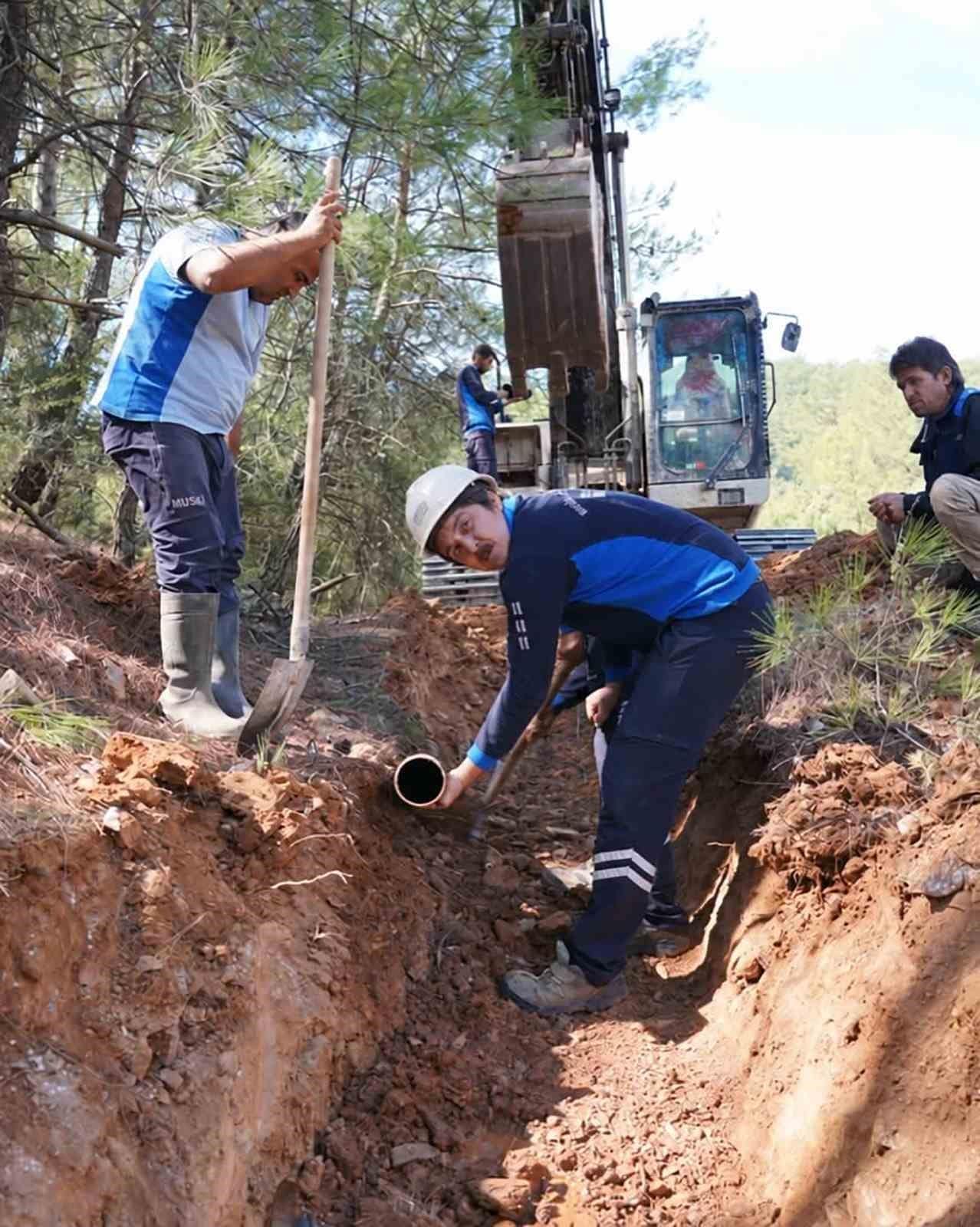 MUSKİ, Dağdibi’nin su kaynaklarını güvence altına alıyor