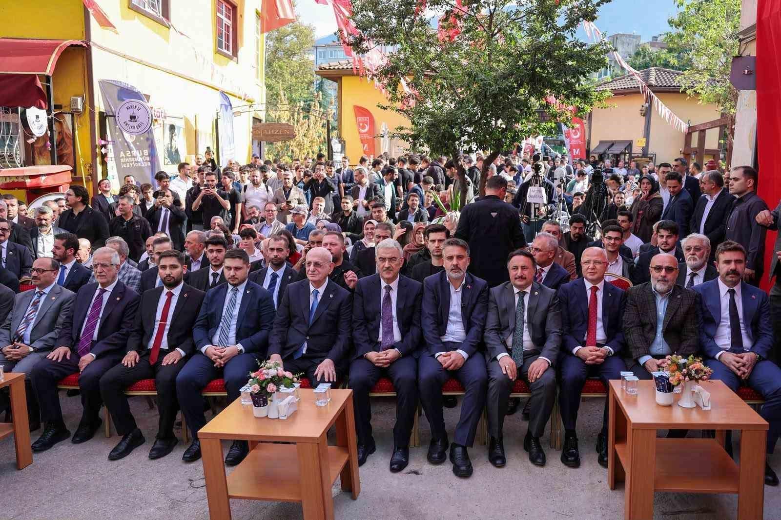 Başkan Vekili Biba: "Gayemiz, Bursa’nın güçlü mirasını gençlerimizin enerjisiyle buluşturmak"