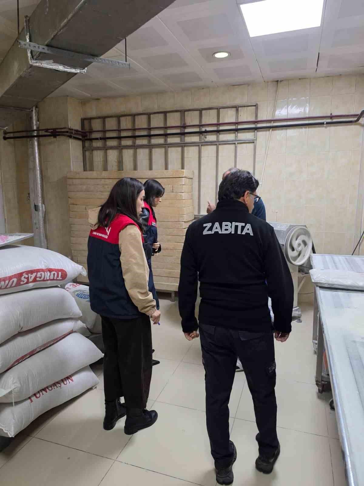 Tunceli’de tüm fırınlar denetlendi