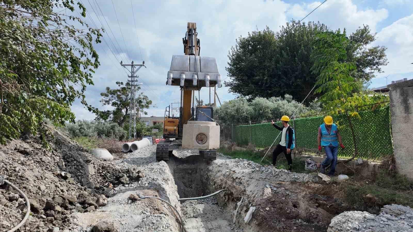 Samandağ’da 82 kilometrelik kanalizasyon projesi sürüyor