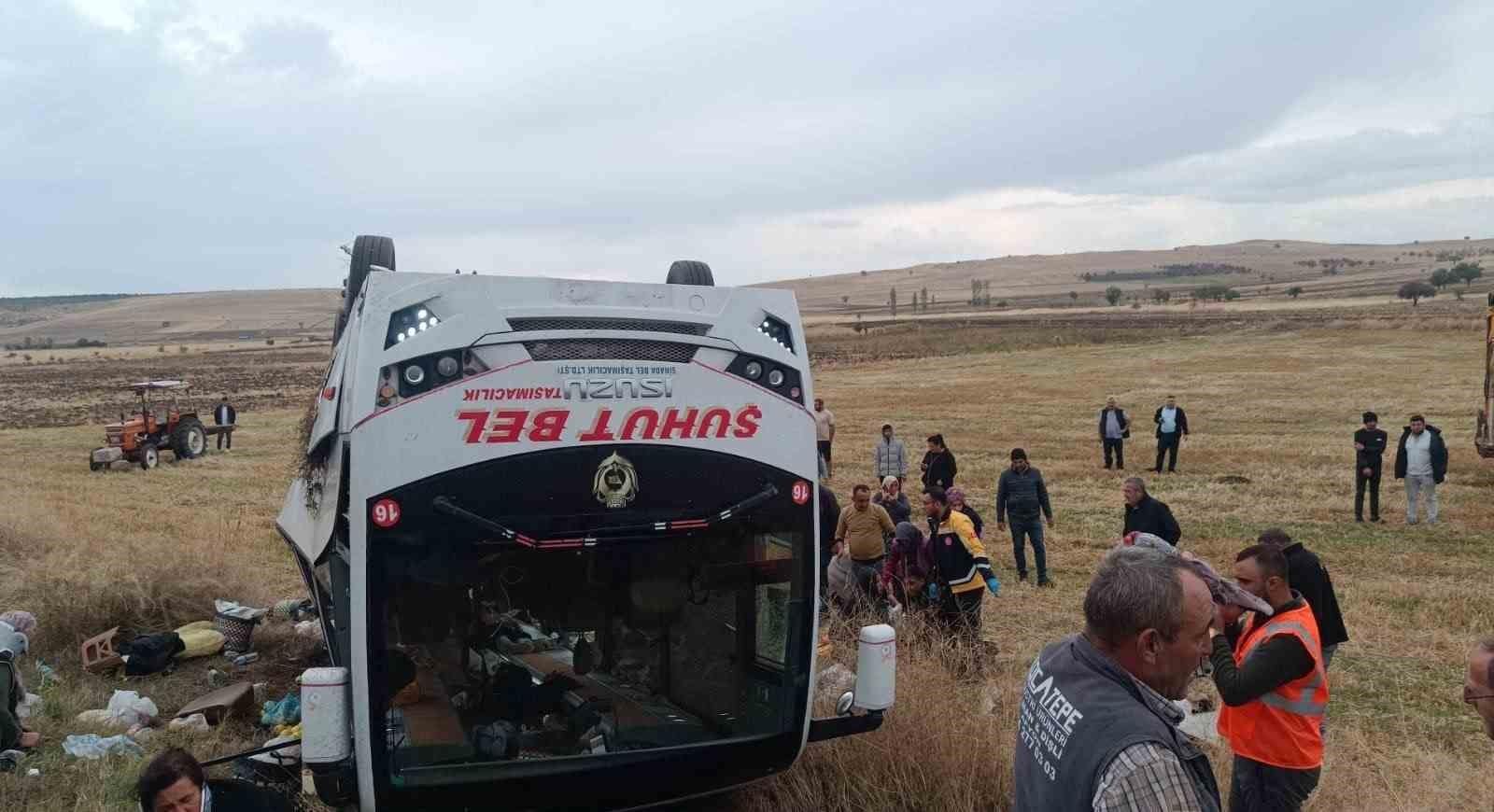 Bir kişinin öldüğü, 27 kişinin yaralandığı kazada şoför gözaltına alındı