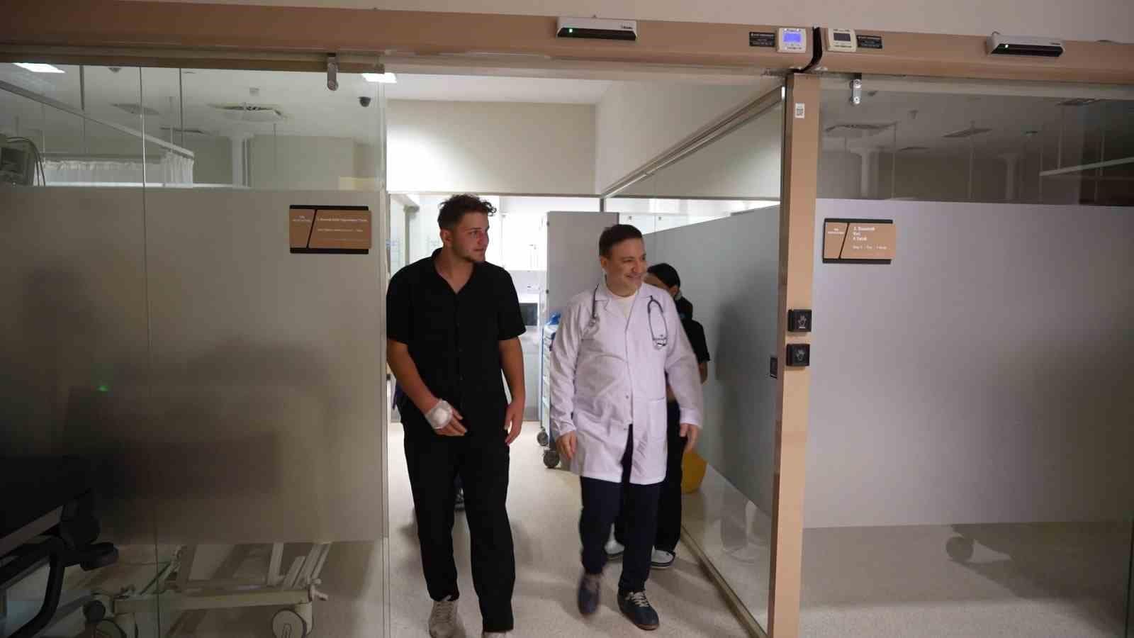 Samsun’da denizde ölüm kalım mücadelesi veren genç: "Ayağım boşa geldi, çırpındım"