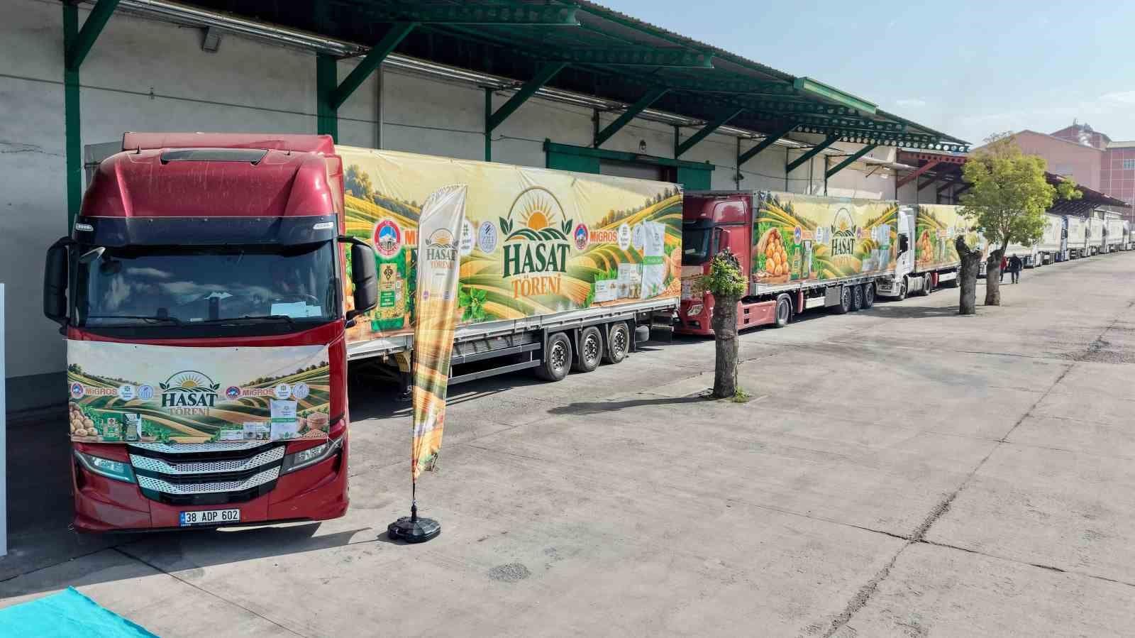 Migros, Kayseri’deki tarım ürünlerini tüketicilerle buluşturuyor