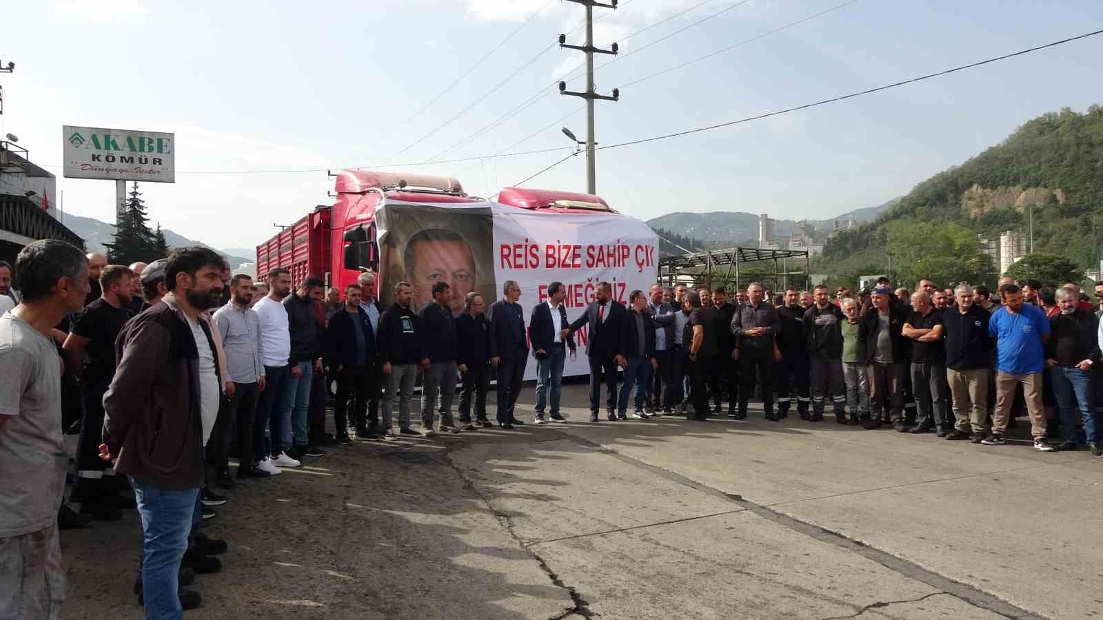 Trabzon’da kömürcülerden çağrı: "Bize herhangi bir yer gösterilmedi"
