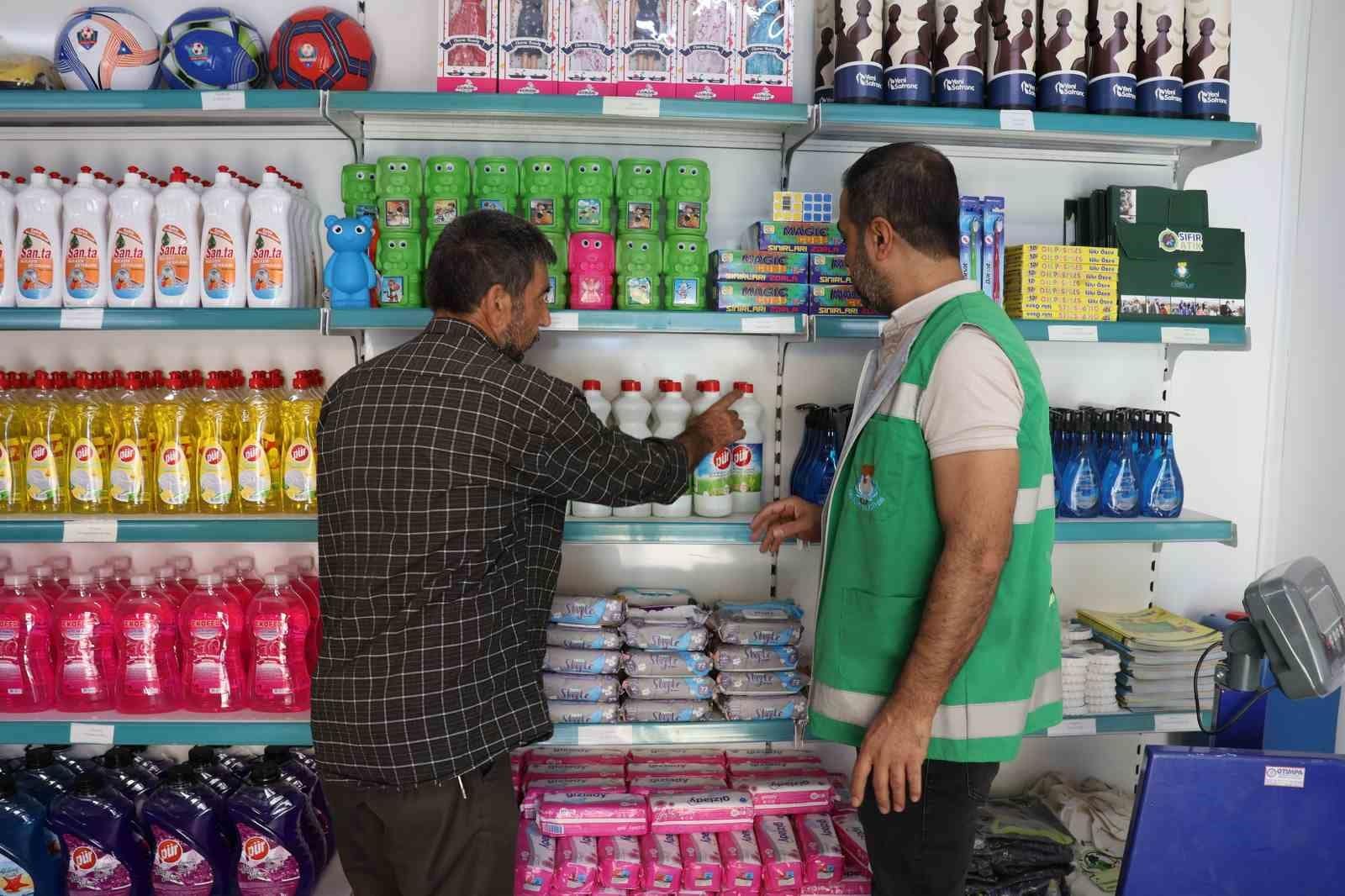 Haliliye’de 6 sıfır atık market hizmet veriyor