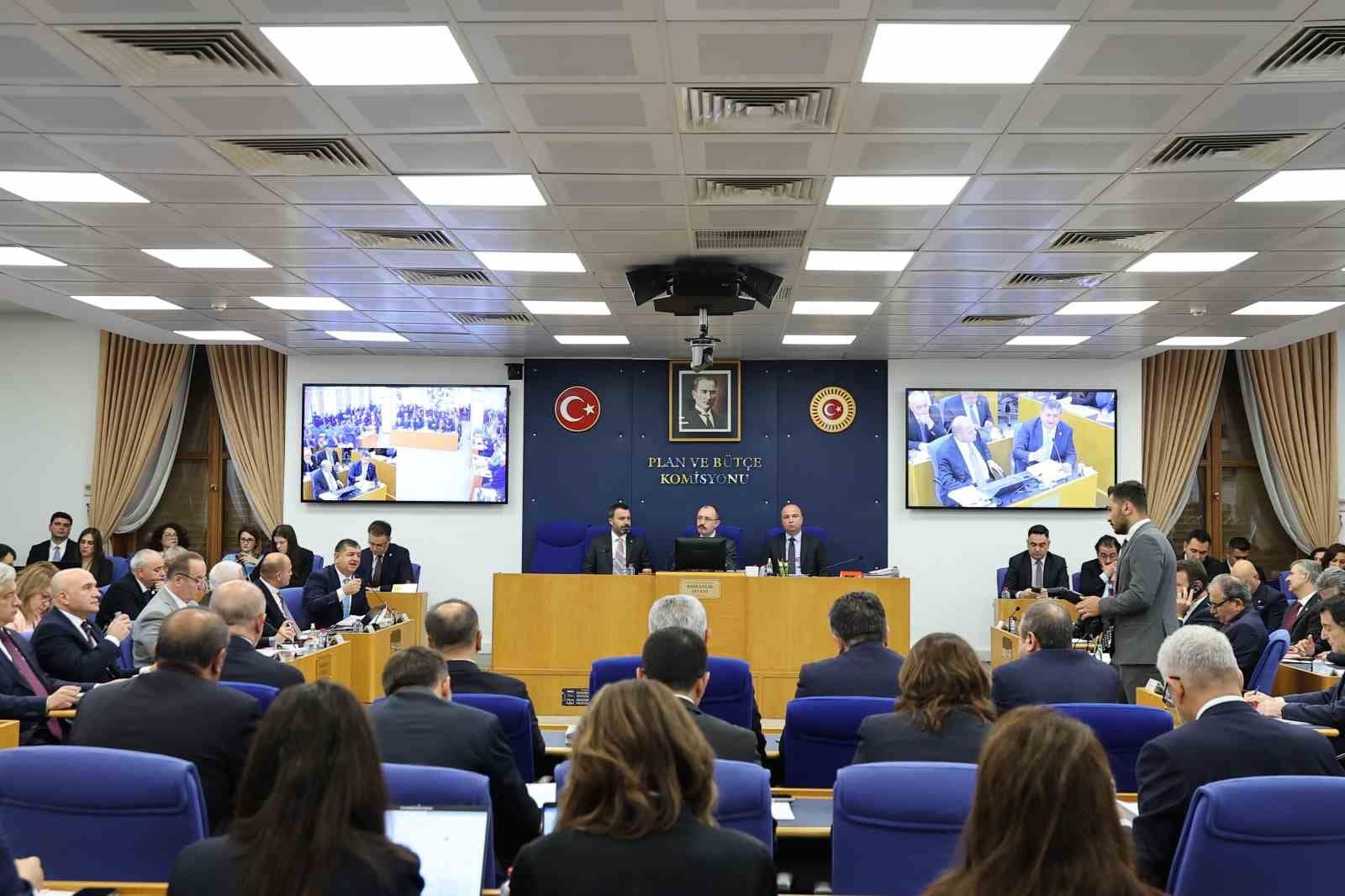 ’Fon Düzenlemesi’ Plan ve Bütçe Komisyonu’nda