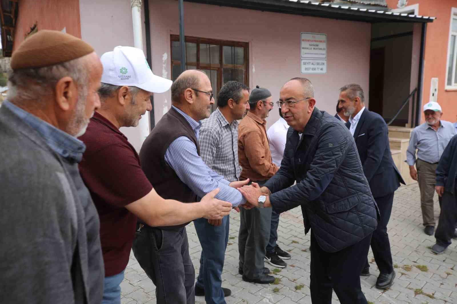 Başkan Kavuş: "Hizmetin de muhabbetin de mesafesi olmaz"