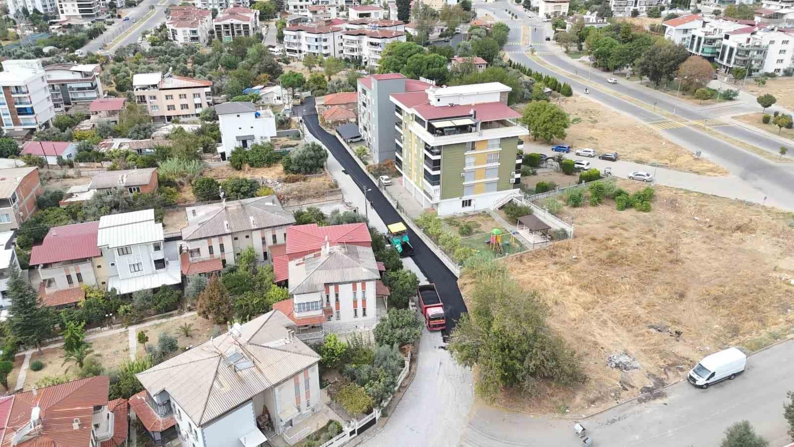 Nazilli Zafer Mahallesi’nde asfalt çalışmaları başladı